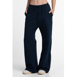 Pantalón Rústico Wide Leg Teen Jogging Básico Mujer Okiwama