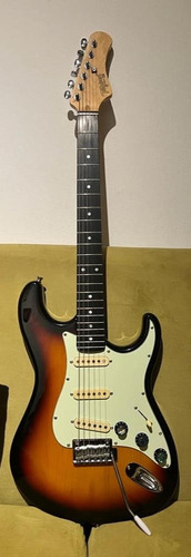 Guitarra Eléctrica Tagima 635 Sunburst Con Funda