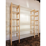 Estanteria Biblioteca Nordica Escandinava Mueble Tv 180x180