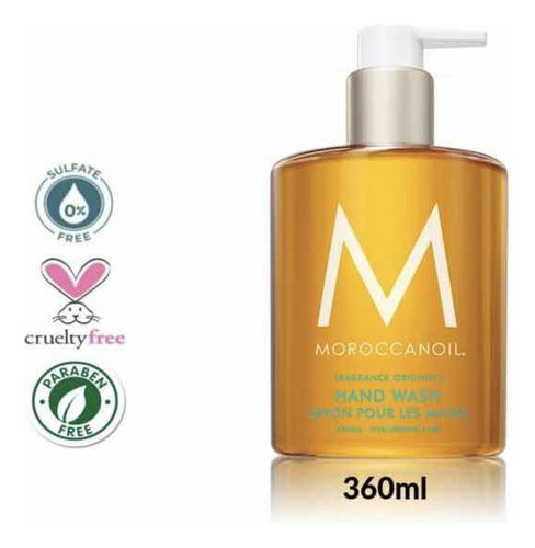 Moroccanoil Jabón Aceite De Argan & Ácido Hialuronico 360ml