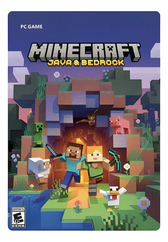 Minecraft: Java & Bedrock Edition Microsoft Pc Digital