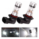 2 Unidades 9005 Hb3 6000k 100w 2323 Led Projector Fog Lamp