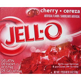 Gelatina - Postre De Gelatina Jell-o Cereza (paquete De 4)