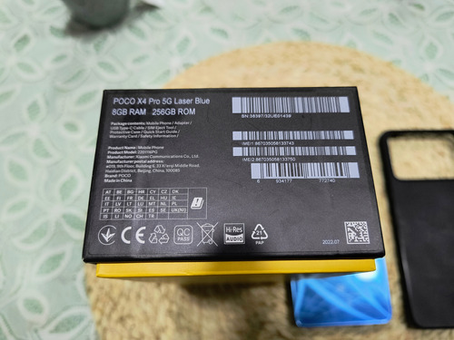 Xiaomi Poco X4 Pro Láser Blue 8 Gb Ram   256 Rom 