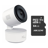 Zkteco Cámara De Seguridad Ip Pt Ng-c2301-plus-64 Con Microsd 64gb Wifi 1080p Detección De Movimiento 355° Almacenamiento Local Y En La Nube Control Remoto Audio Bidireccional Funciona Con Alexa Cctv