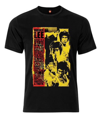 Remera Estampada Varios Diseños Bruce Lee El Metodo