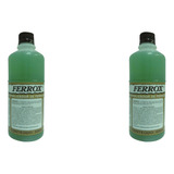 Kit 2 Pcs - Removedor De Ferrugem Ferrox   1/2 L Fe81