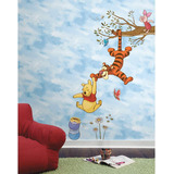 Roommates Winnie The Pooh Swinging For Honey Peel And Stick 