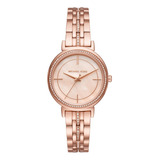 Michael Kors Reloj Para Mujer Cinthia En Tono Dorado Rosa Mk