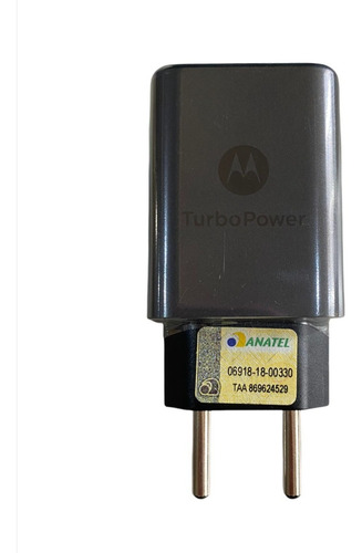 Fonte Turbopower 30w Original Motorola Base Tipo C Envio Já