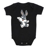 Body Looney Tunes Infantil Personalizado Unissex Taz Bebê