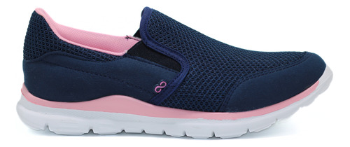 Tenis Sneakers Casual Dama Mujer Slip On Confort Comodo Msi