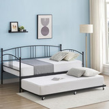 Idealhouse Cama Doble Con Cama Nido Doble, Sofá Cama De Meta