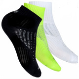 Medias Soquetes Sox Tres Pares Unisex Running Trail Ciclismo