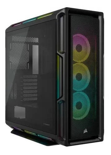 Gabinete Gamer Corsair Icue 5000t Rgb Tg Black Mid Tower