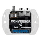 Conversor Rca Com Remoto Zendel Anti Ruido Profissional