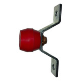 Aislador Manzana Barril Rojo Con Trapecio3/8 Tor Bronce 600v