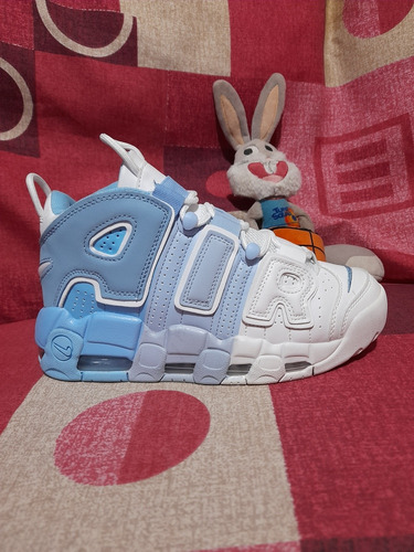 Air More Uptempo  Sky Blue  Talla  5 Mx  25  Cm