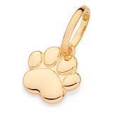 Pingente Pata De Pet Folheado A Ouro 18k Rommanel 542767