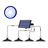 Panel De Almacenamiento De Lámpara Solar Con Colgantes De Lu