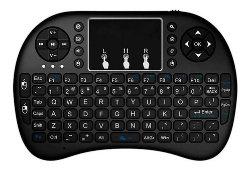 Mini Teclado Sem Fio Com Touchpad Para Computador/ Tablets