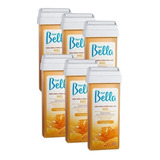 Cera Depilatória Roll-on Deo Mel Depil Bella C/ 6 Unidades