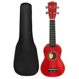 Ukelele Soprano Sparkle Leonard Con Funda