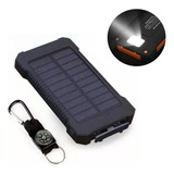 Top Banco De Energia Solar Impermeável 20000mah 2 Usb Portas