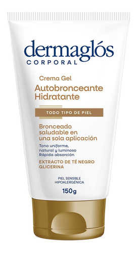 Autobronceante Dermaglós Crema Gel Hidratante 150g