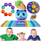 5kit Among Us Bubble Pop It Fidget Juguetes Para Niños