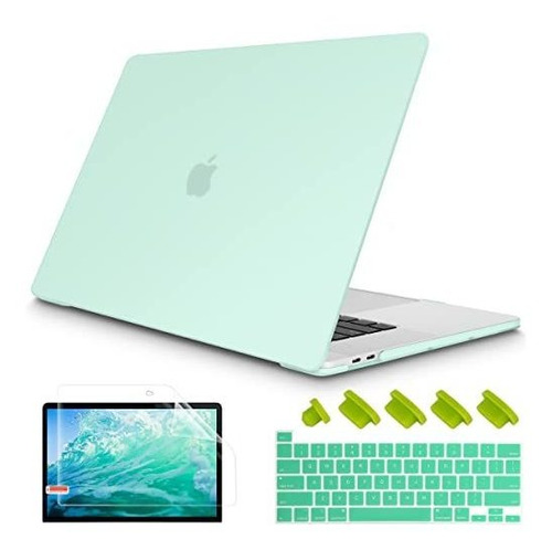 Protector Verde Menta Compatible Con Macbook Pro 13 Pulgadas