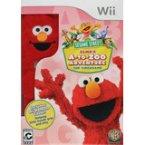 Elmos A To Zoo Adventure Video Juego Wii