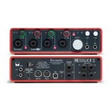 Interface De Audio Externa Focusite Scarlett 18i8