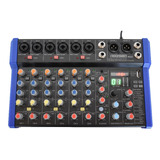 Consola Moon Mx8 Audio Mixer Eq Dsp Profesional 8 Canales