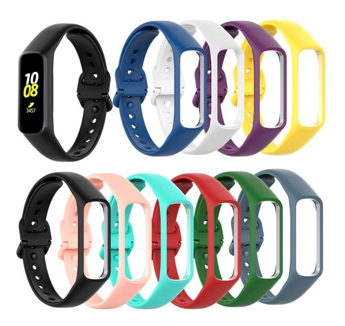 Combo 2 Correa Malla Para Reloj Samsung Galaxy Fit 2 Sm R220