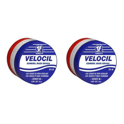 2 Grasa Esmeril Velocil Rapido Asentado Válvulas Quimica Tf | MercadoLibre