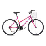 Bicicleta Houston Foxer Maori V-brake Rosa Pink 26  21v