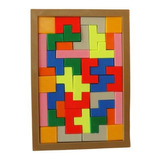 Juego Didáctico Tetris Colores Motricidad Fina Ingenio