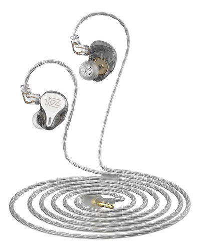 Auriculares In Ear Marca Kz Acoustics Calida Dq6 C/mic Plata