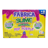 Brinquedo Fabrica De Slime Kimeleka Pop Purple Acrilex