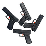 4 Pistolas De Hidrogel Modelo Glock Retráctil - Manual
