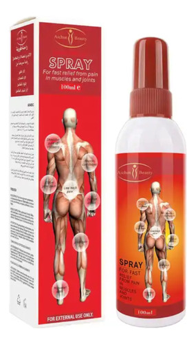 3x Spray Alivio Dolor Muscular Articulaciones Artritis 100ml