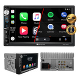 Estereo Multimedia Android iPhone Mirror Gps Aux Usb 7 P Cjf