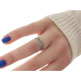 Anillos Trenza . Plata 925