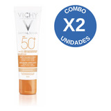 Pack X2 Vichy Capital Soleil Fps50 Anti-manchas Color 50 Ml