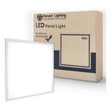 Panel Led Plafon Techo Embutir 48w Cuadrado Luz Fria 60x60