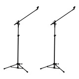 2 Pedestal Microfone Ibox Girafa Smmax4 + Cachimbo + Nf