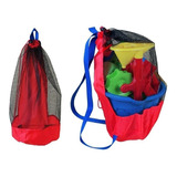 Sacola Para Praia Piscina Saco Organizador Brinquedo Mochila