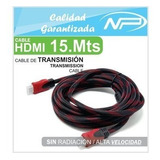 Cable Hdmi 15 Metros Con Blindaje Y Filtro V1.4 Full Hd / 4k