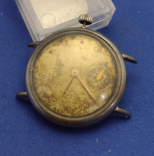 Relógio Tissot Corda Manual Estilo Militar Manutenção O 1290